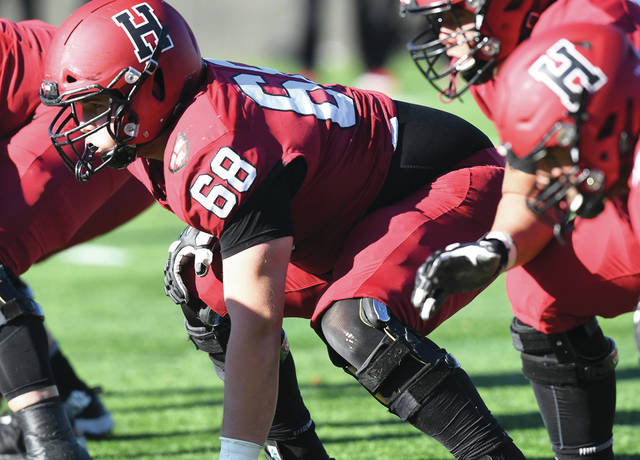 Penn State hopes the addition of Eric Wilson as a grad transfer will help rebuild the depth on the interior offensive line for 2021.
Harvard Athletics