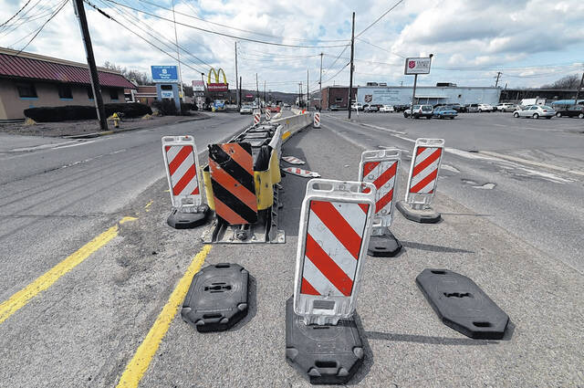 PennDOT announced this week that road and bridge construction projects are winding down for the season.
                                 Times Leader | File Photo
