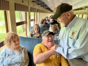 Scranton Vet Center sponsored railroad excursion for NEPA veterans